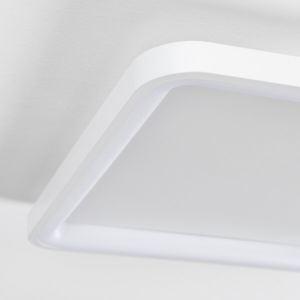 Brilagi - Димируемо LED таванно осветително тяло FALCON SLIM LED/50W/230V 50x50 cm бяло + с дистанционно управление