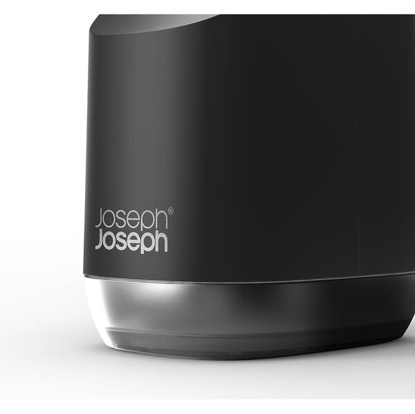Черен пластмасов диспенсер за сапун 350 ml Slim – Joseph Joseph