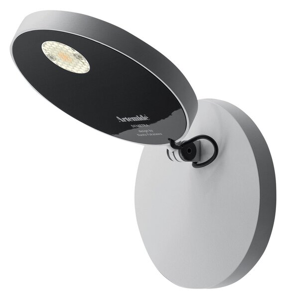 Artemide Demetra Прожекторна лампа за стена 2700К бяла, Бял, Дневна/трапезария, Метал, Дизайн