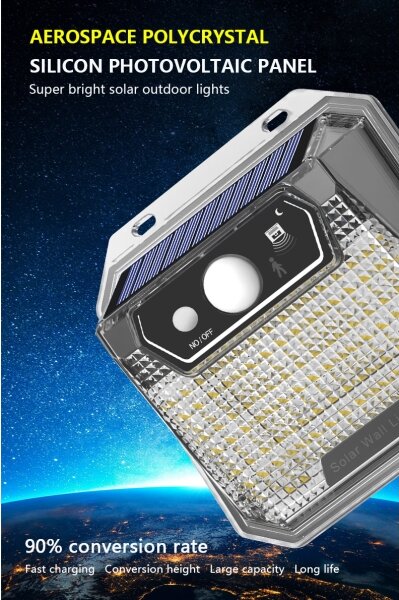 Immax 08485L - LED Соларен аплик със сензор LED/3W/5,5V IP65