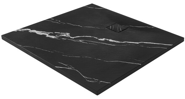 Корито за душ кабина Magnum CARRARA BLACK 90x90