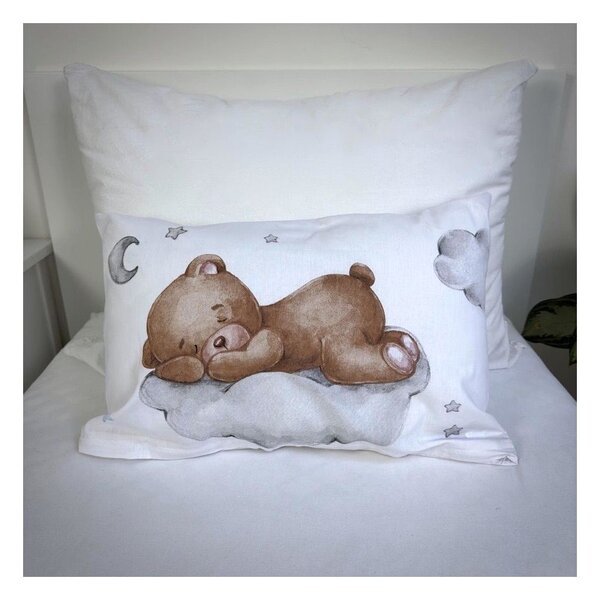 Памучно детско спално бельо 100x135 cm Teddy "Moon" – Jerry Fabrics