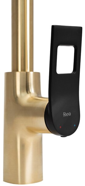 Смесител за кухня Rea SOUL Gold Black