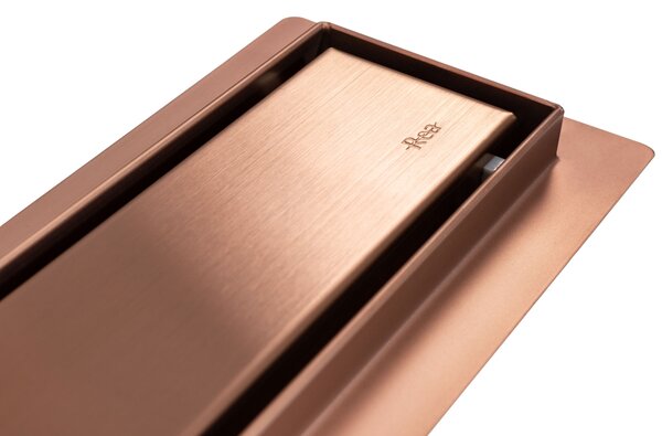 Линеен сифон Rea Pure Neo brushed copper 60