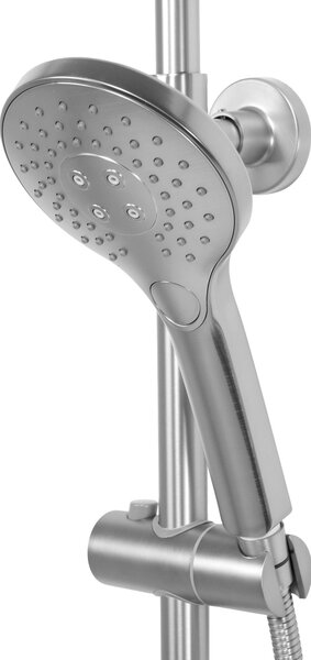 Комплект за душ с термостат REA VINCENT NICKEL BRUSH INOX