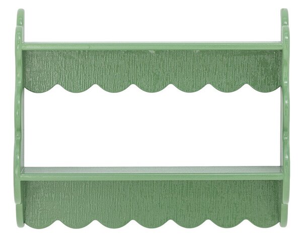 Зелен на няколко нива стенен рафт от масивна ела 49,5 cm Salla – Bloomingville