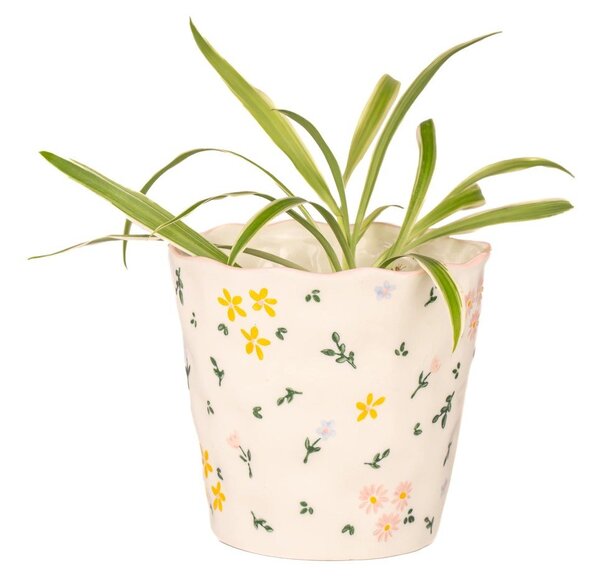 Глинено покритие за кашпа ø 11 cm Ditsy Floral – Sass & Belle