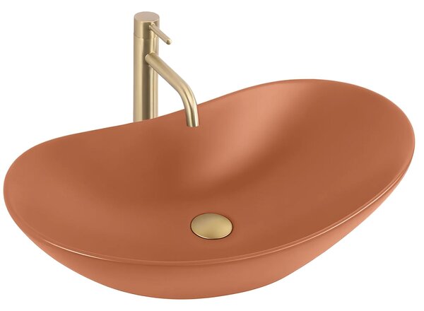 Умивалник за плот Rea Royal Cinnamon Matt
