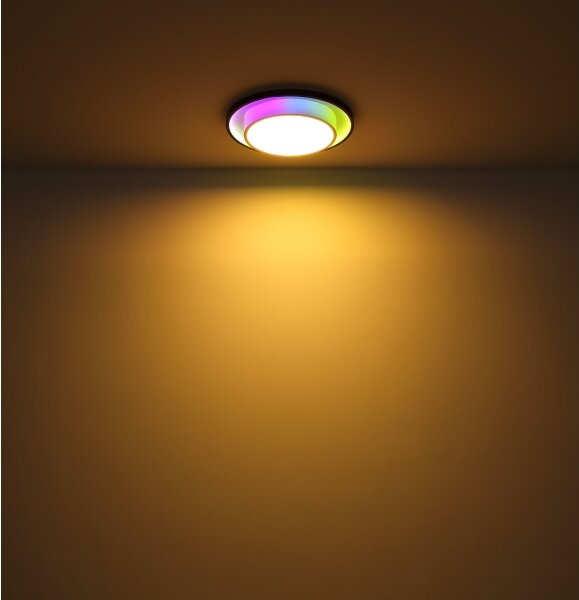 Globo 41390-21 - LED RGBW Димируем плафон MORGAN LED/21W/230V + д.у