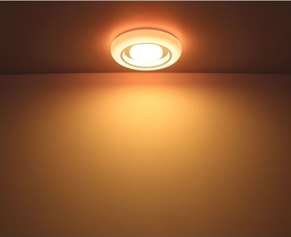 Globo 41369-18 - RGBW Димируем плафон BURRO LED/18W/230V + д.у