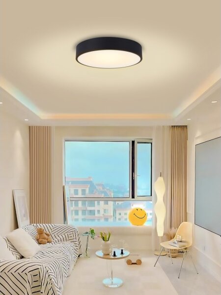 Immax NEO 07202L-LED Димируем плафон RONDATE 53W/230V черен Tuya + д.у