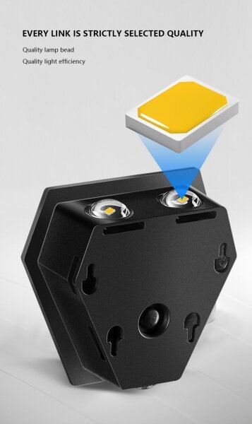 Immax 08488L - LED соларен стенен фенер с сензор LED/2W/5V IP54