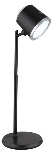 Globo 58454B - LED регулируема настолна лампа MEEYA LED/6W/3,7V черна