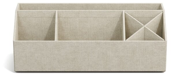 Картонен органайзер за канцеларски материали Elisa Canvas Paper Laminate – Bigso