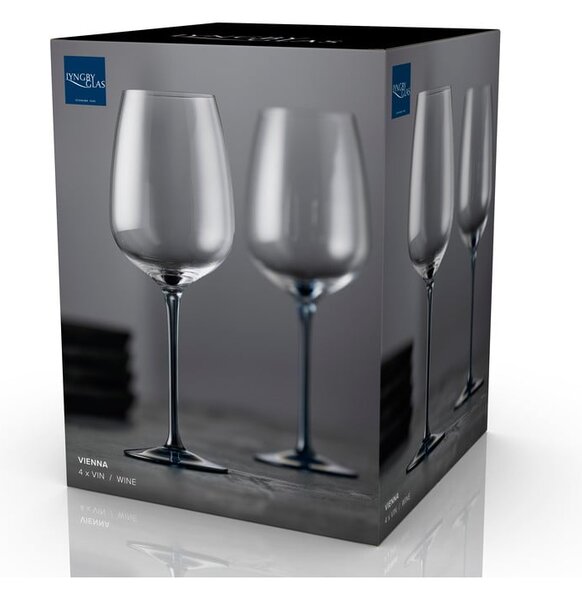 Чаши за вино в комплект от 4 бр. 500 ml Vienna – Lyngby Glas