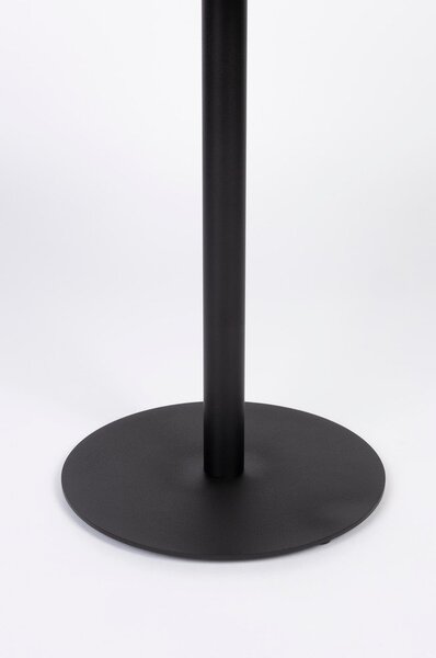 Кръгла странична масичка с дъбов плот ø 40 cm Yuri S – White Label