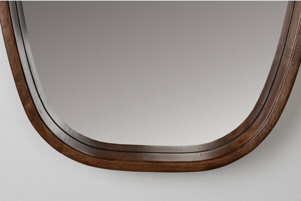 Стенно огледало масивно дърво 40x80 cm Nyko – White Label