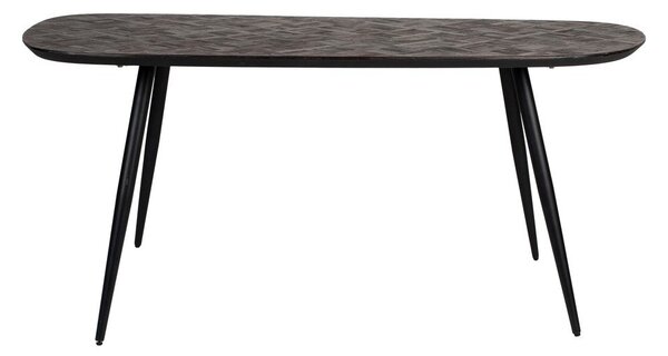 Трапезна маса от масивно тиково дърво 90x180 cm Webster – White Label