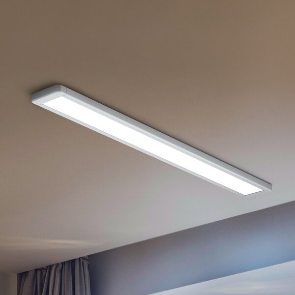 OSRAM LED плафон OFFICE LINE, бял, 122 cm, метал, Бял, кабинет / офис, Алуминий