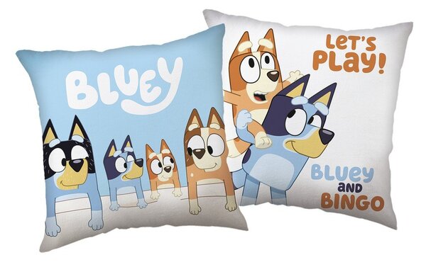 Детска възглавница ø 40 cm Bluey "Let´s Play" – Jerry Fabrics