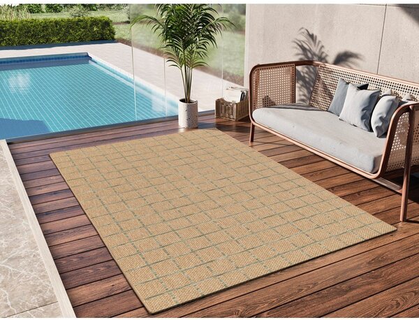 Килим за открито и закрито в естествен цвят 160x230 cm Pergola – Universal