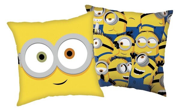 Детска възглавница ø 40 cm Mimoni "Watch me" – Jerry Fabrics