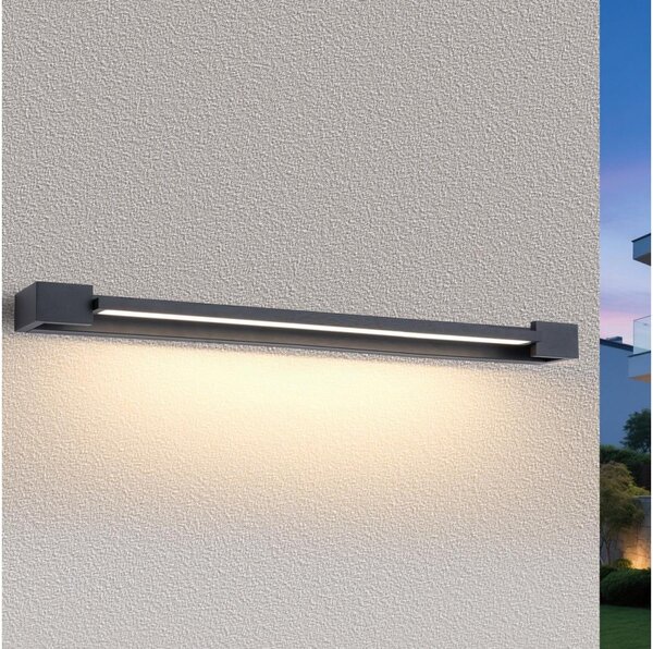 Brilagi - LED външно стенно осветително тяло AQUA LINE LED/36W/230V 120 cm IP44 антрацит CRI 90