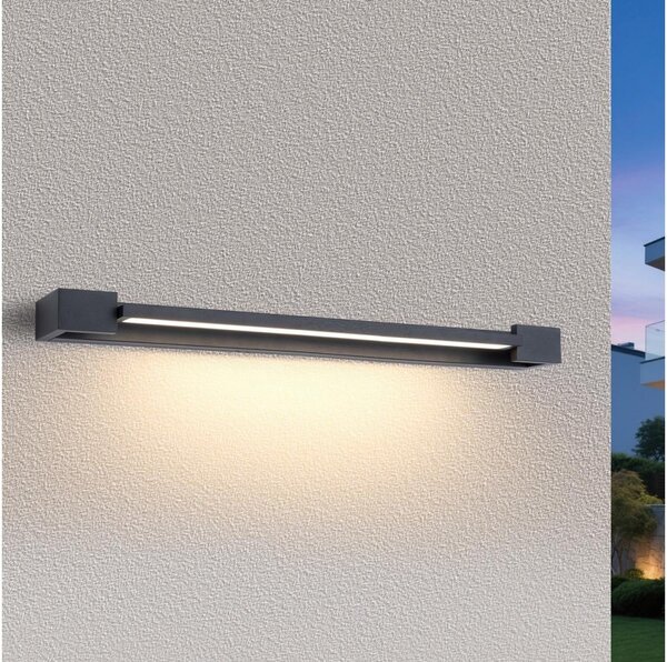 Brilagi - LED външна стенна лампа AQUA LINE LED/24W/230V 90 cm IP44 антрацит CRI 90