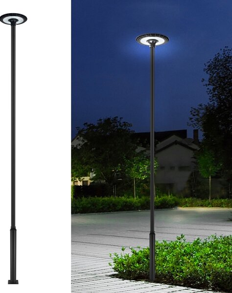 Brilagi-LED Външна улична лампа със стълб 3 m URBANSPARK LED/120W/230V антрацит IP65
