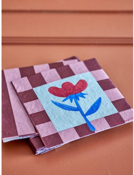 Хартиени салфетки в комплект 20 бр. 33x33 cm Vinia – Bloomingville