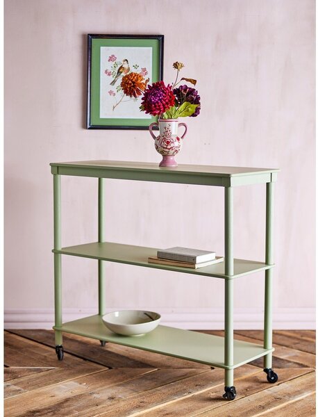 Зелен подвижен стелаж 102x91x36 cm Harald – Bloomingville
