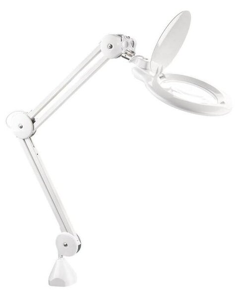 Extol - Димируема LED настолна лампа с лупа LED/10W/230V бяла