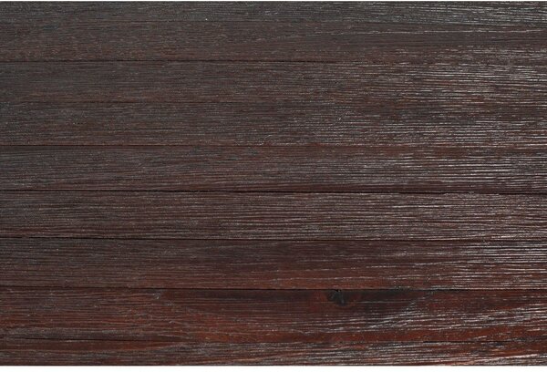 Тъмнокафява конзолна маса от масивно тиково дърво 35x135 cm Webster – White Label