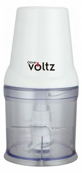 Чопър Oliver Voltz OV51111C, 400 W, 0.5л вместимост, острие от неръждаема стомана, бял