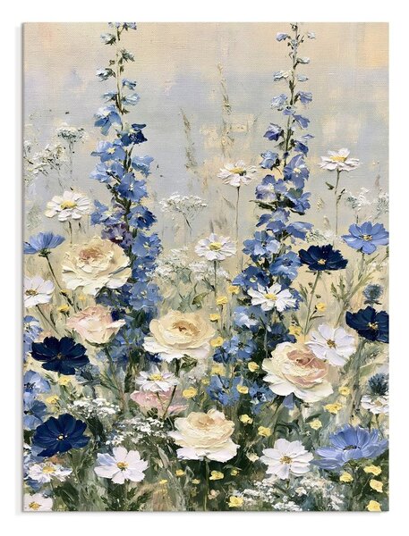 Печатна върху платно картина 60x80 cm Blue Meadow – Styler