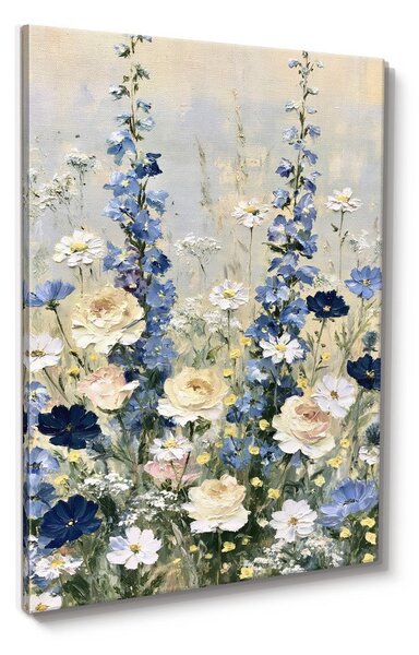 Печатна върху платно картина 60x80 cm Blue Meadow – Styler