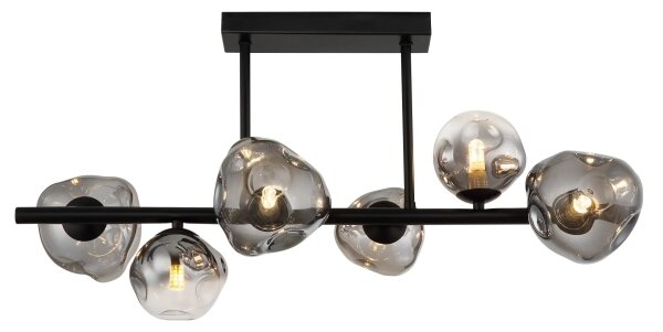 Globo 56149-6D - Полилей на тръба VELORA 6xG9/5W/230V 27x67 cm