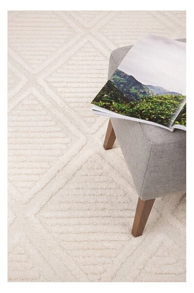 Кремав килим подходящ за пране 80x150 cm Elite Collection – Mila Home