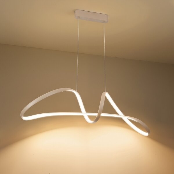 Brilagi-LED Димируем полилей на кабел TWISTER LED/60W/230V 3000-6000K бежов+ДУ