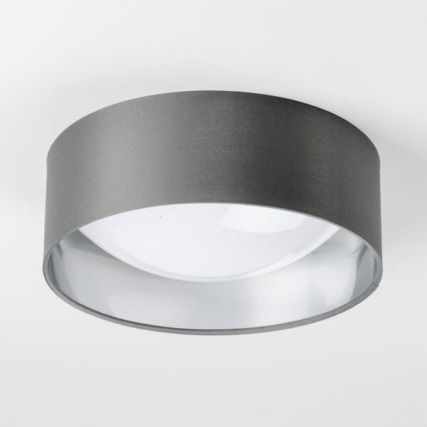 LED таванно осветително тяло LED/12W/230V Ø 32 см сиво/сребристо