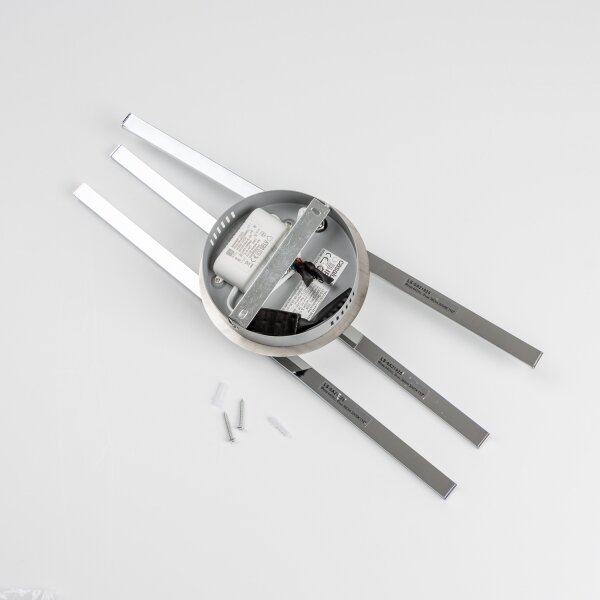 LED таванно осветително тяло 3xLED/3W/230V лъскав хром