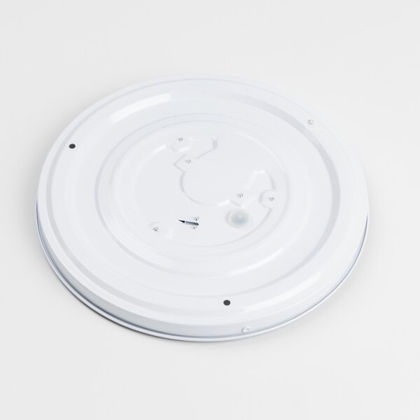 LED таванно осветително тяло LED/12W/230V Ø 32 см сиво/сребристо
