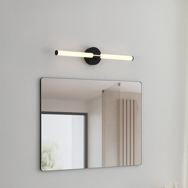 Eglo 901853 - LED осветително тяло за огледало за баня RAMOLA LED/11W/230V 60cm IP44 черно