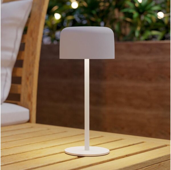 Eglo 901892 - LED соларна настолна лампа ROCCANOVA LED/2,8W/3,7V IP44 бяла