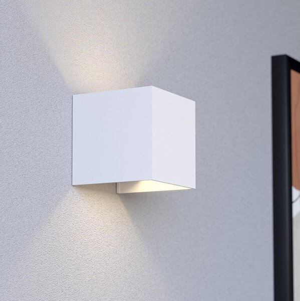 Eglo 74116- LED външно стенно осветително тяло с вграден сензор RINCINE LED/2,2W/5V IP44 бяло