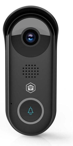 Nedis WIFICDP11BK - Умен видео звънец със сензор 5V Full HD 1080p IP54 Wi-Fi Tuya