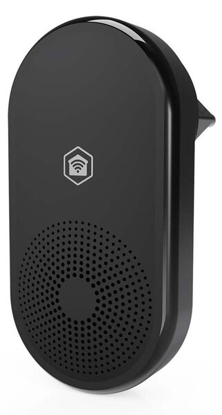 Nedis WIFICDPC11CBK - Гонг за звънец SmartLife Wi-Fi, черен