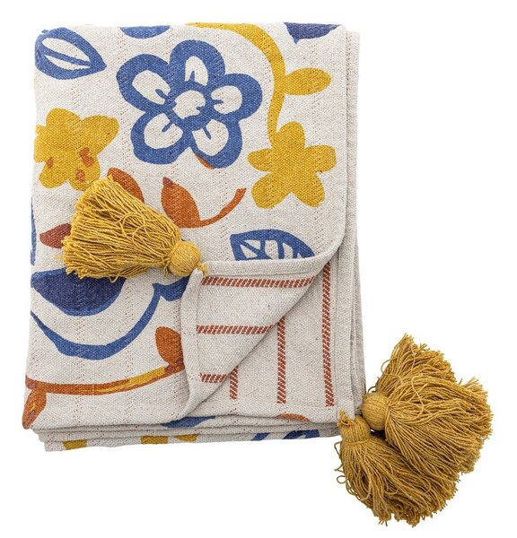 Одеяло от рециклиран памук 130x160 cm Figuria – Bloomingville