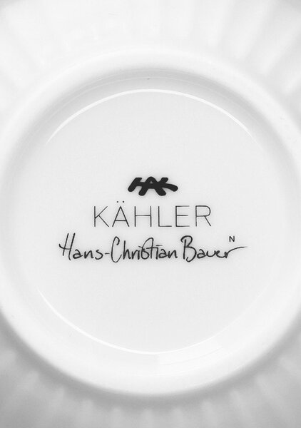 Бяла порцеланова чаша 250 ml Hammershøi – Kähler Design