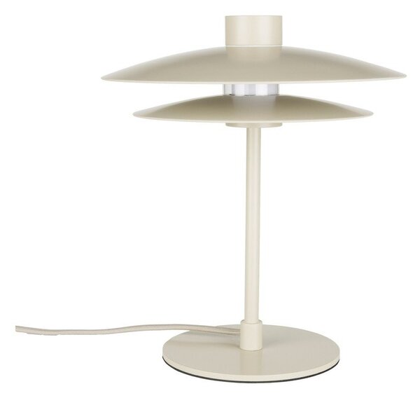 Бежова метална настолна лампа (височина 32 cm) Wubbo – White Label